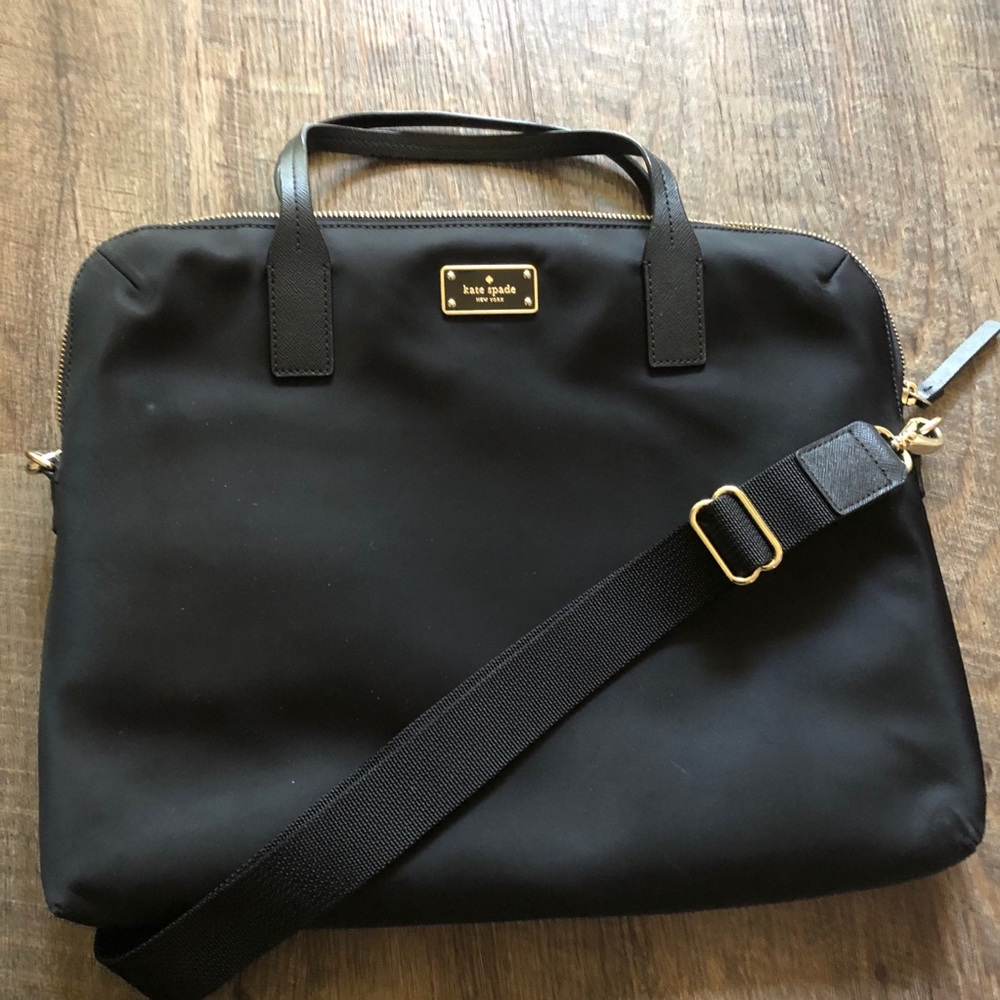 Kate Spade Black Laptop Bag